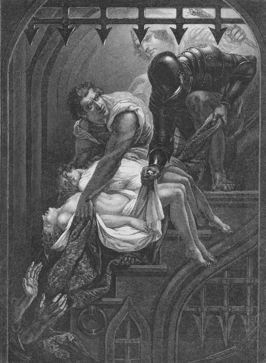 A hercegek meggyilkolása a toronyban, 18. század vége – 19. század eleje. alkotó: James Northcote