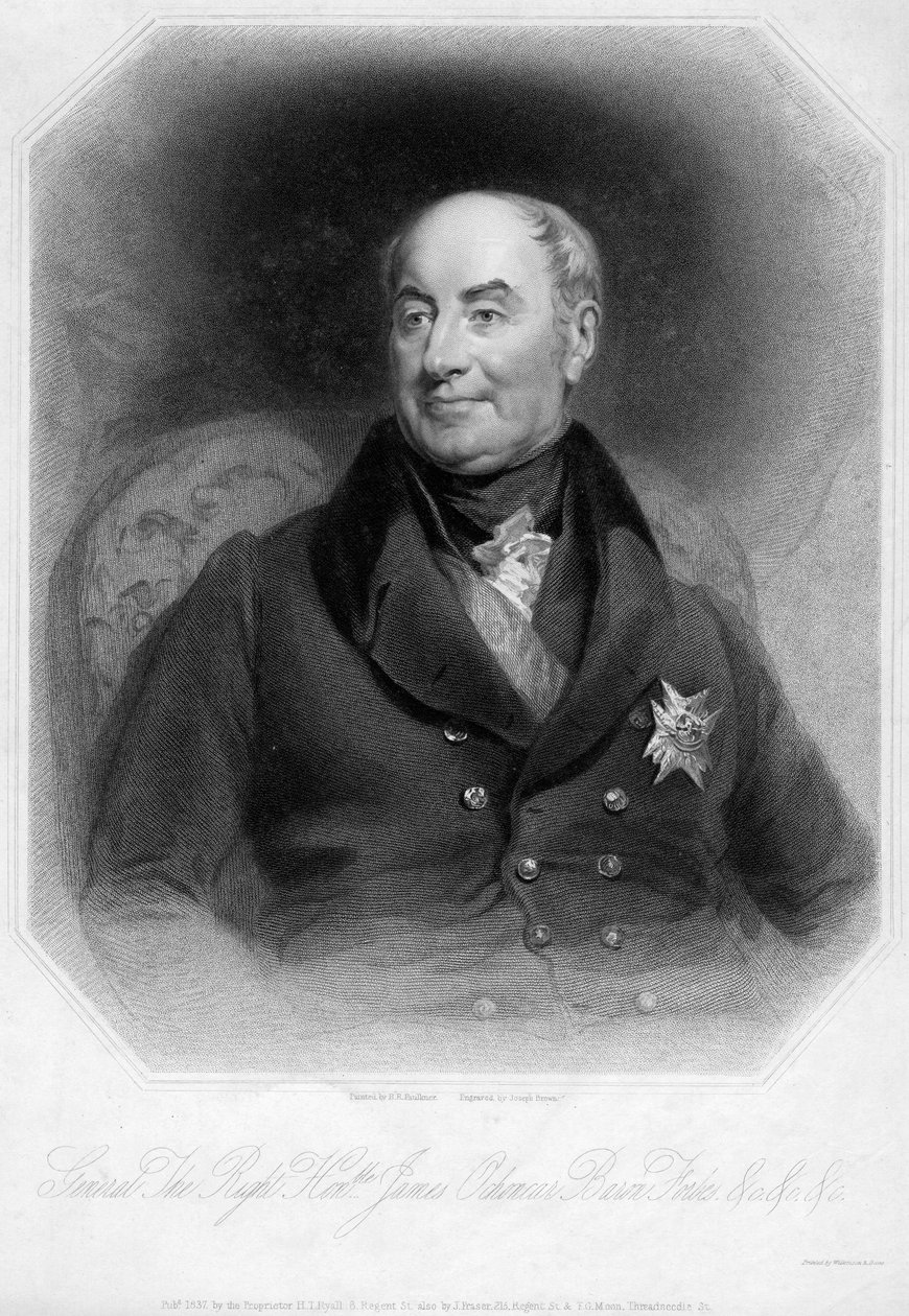 James Ochoncar tábornok, 1837. alkotó: James Ochoncar and Joseph Brown