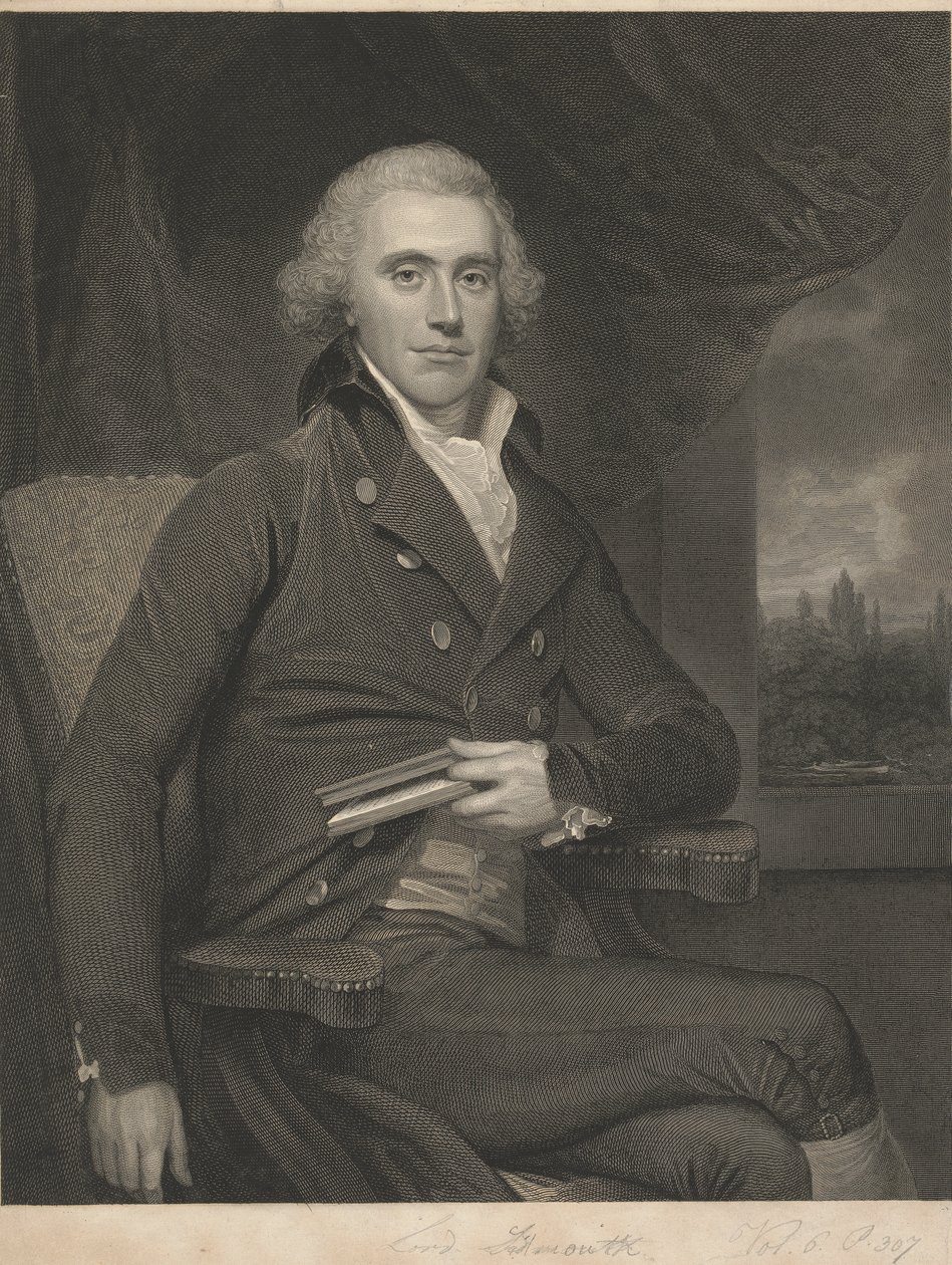 Henry Addington, Sidmouth 1. vikomtja alkotó: James Parker