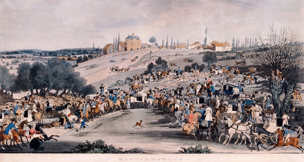 „Húsvét hétfő”, 1820 – Epping Forest, Essex alkotó: James Pollard