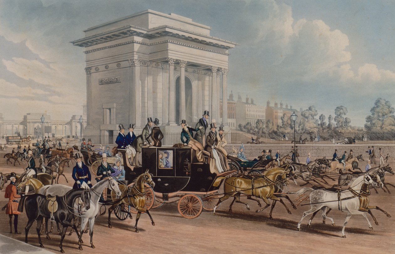 Hyde Park Corner alkotó: James Pollard