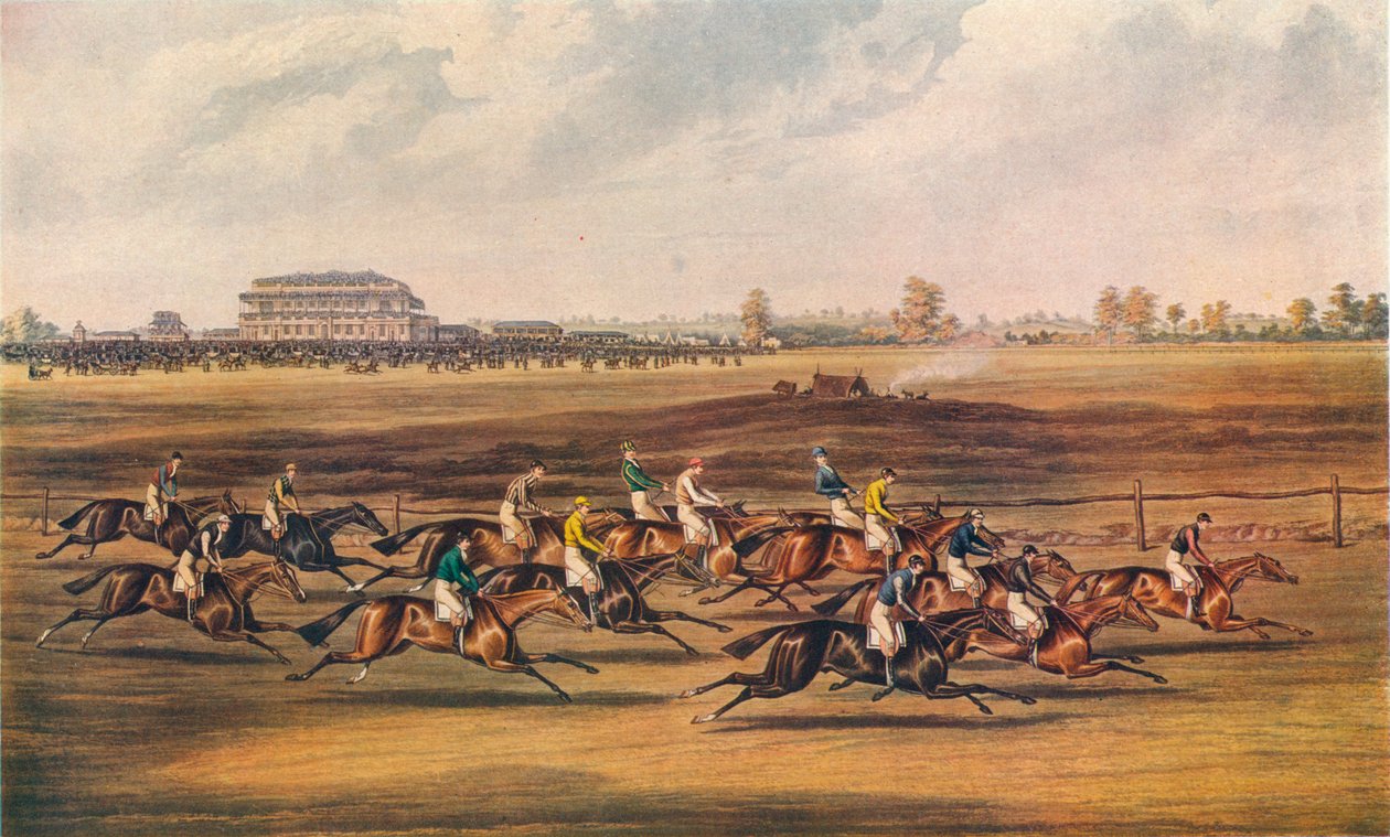 Race for the Great St. Leger Stakes, 1836. Jóváhagyás – jó stílusban, 1837. alkotó: James Pollard