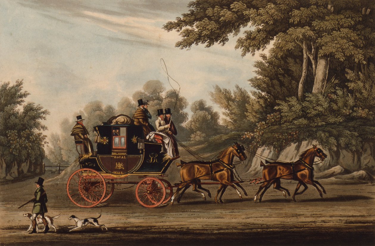 Royal Mail Coach alkotó: James Pollard