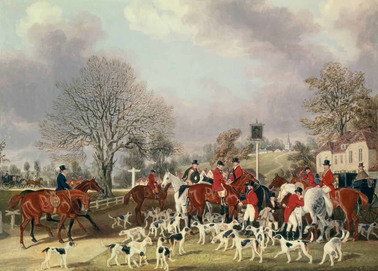 A Hertfordshire-i vadászat alkotó: James Pollard