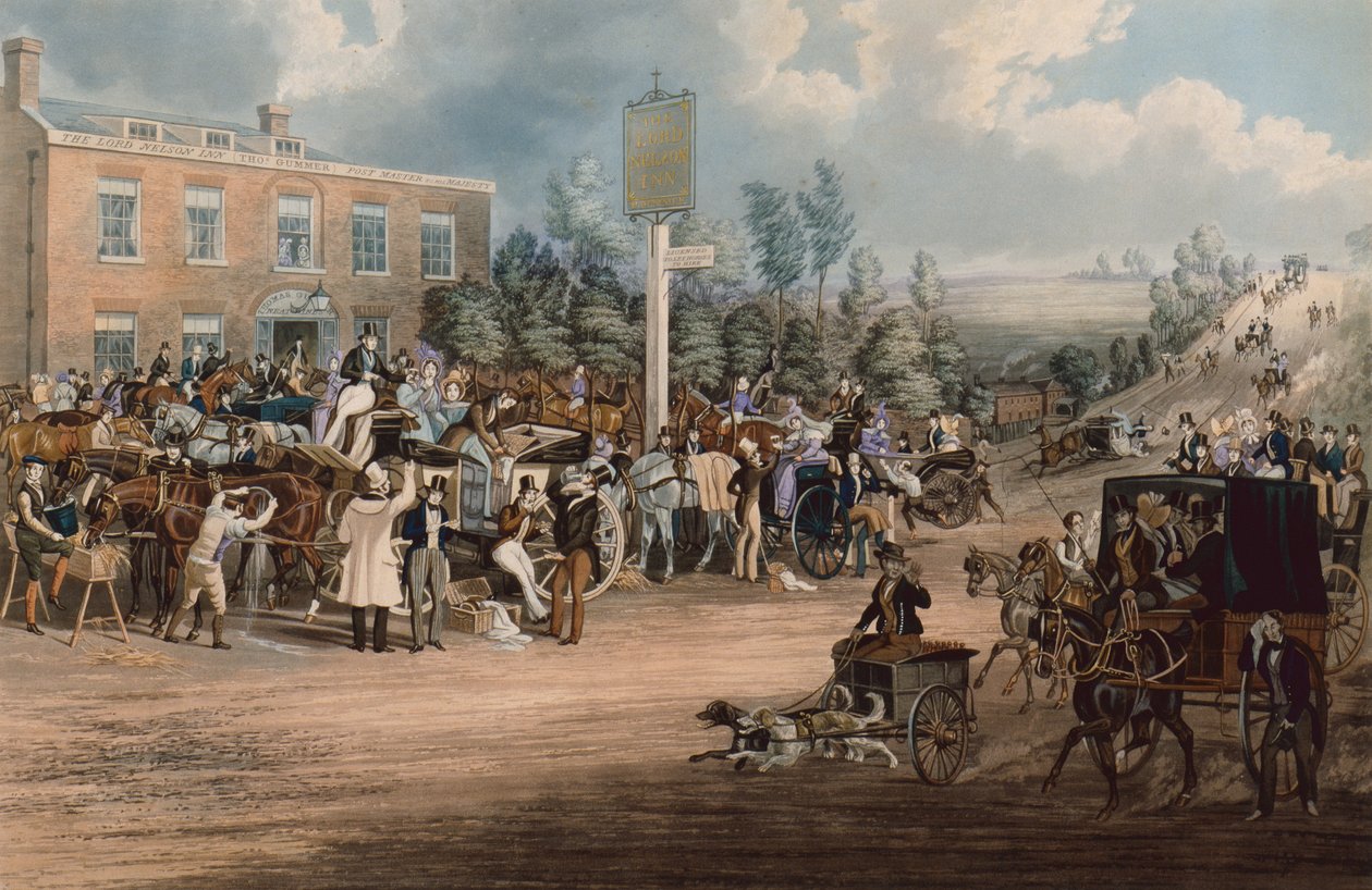 The Lord Nelson Inn, Cheam alkotó: James Pollard