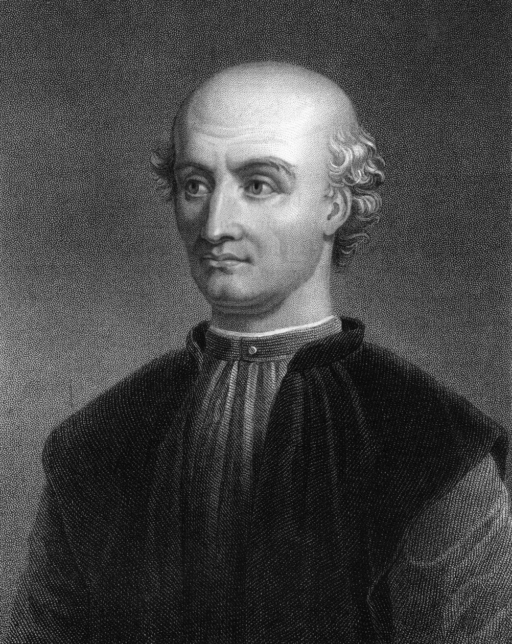 Donato Bramante, olasz reneszánsz építész, 1836. alkotó: James Posselwhite