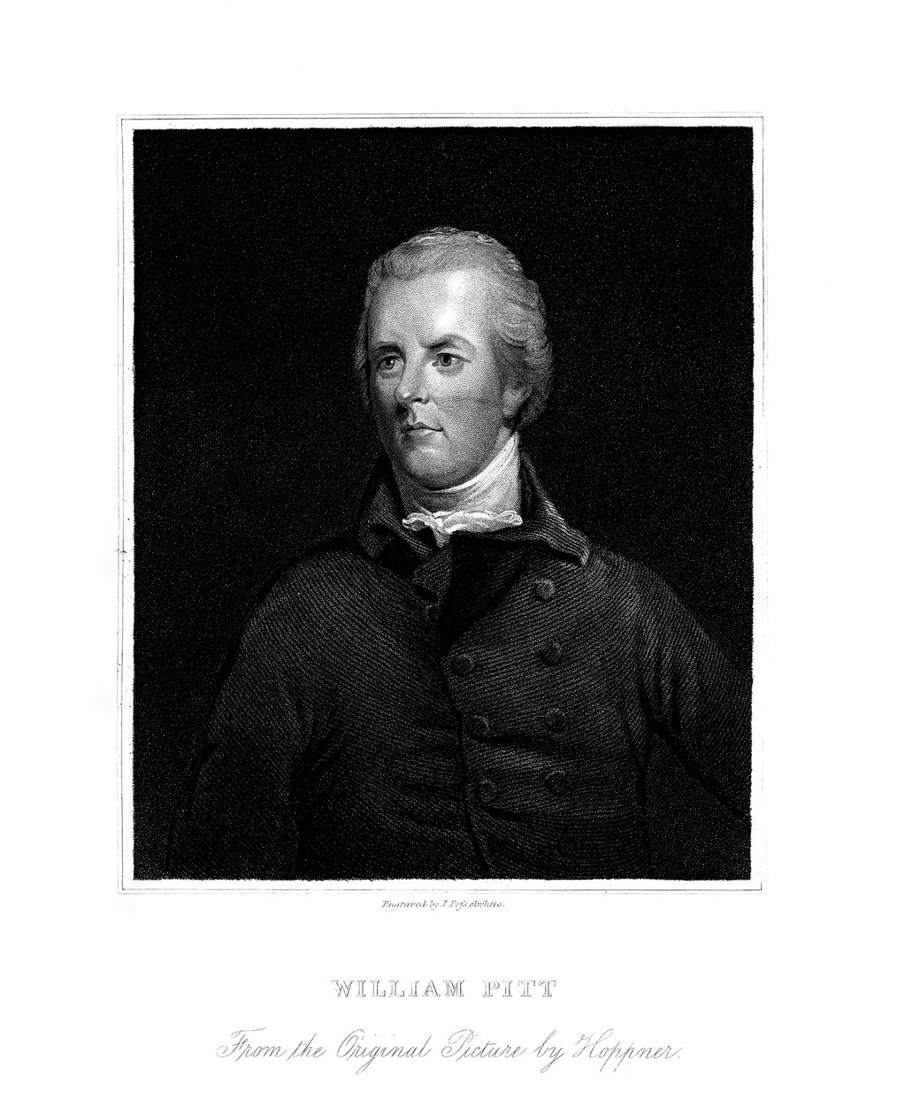 Ifjabb William Pitt brit politikus, XIX. alkotó: James Posselwhite