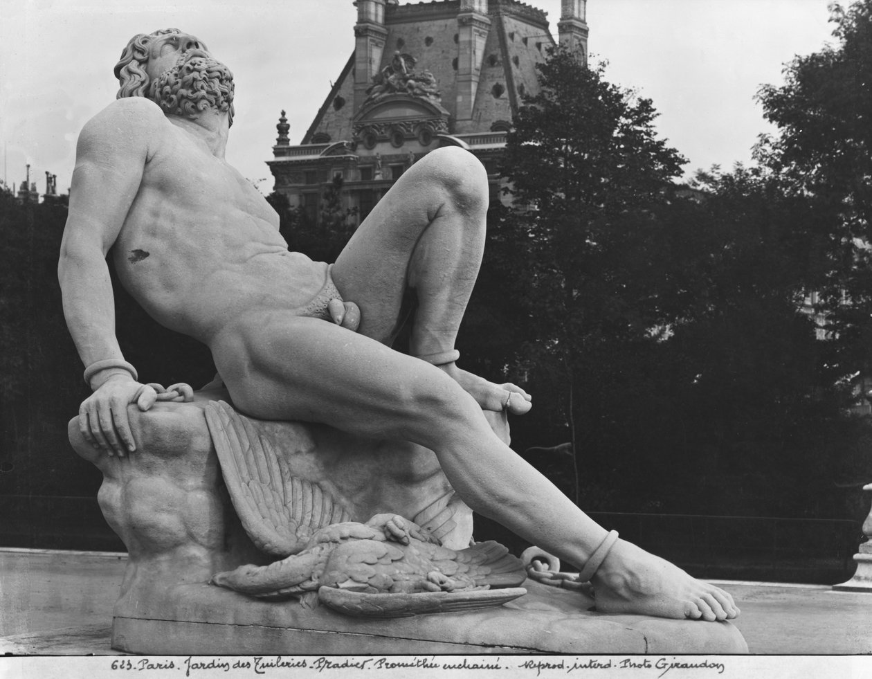Prométheusz, 1827 alkotó: James Pradier