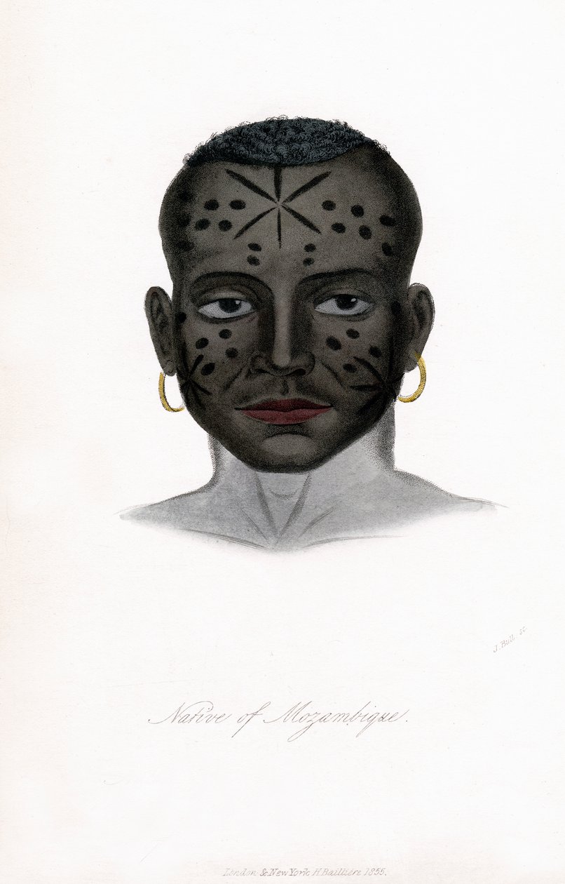 Mozambikban született, 1850 körül. alkotó: James Prichard