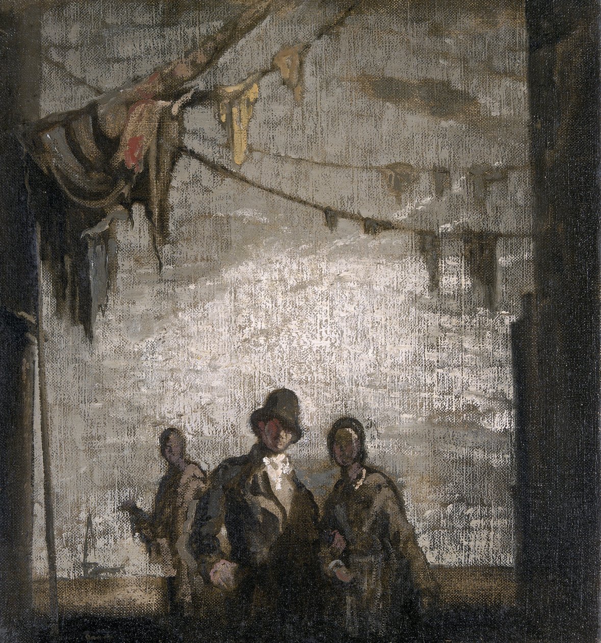 "Rong Alley", 1886-1941 alkotó: James Pryde