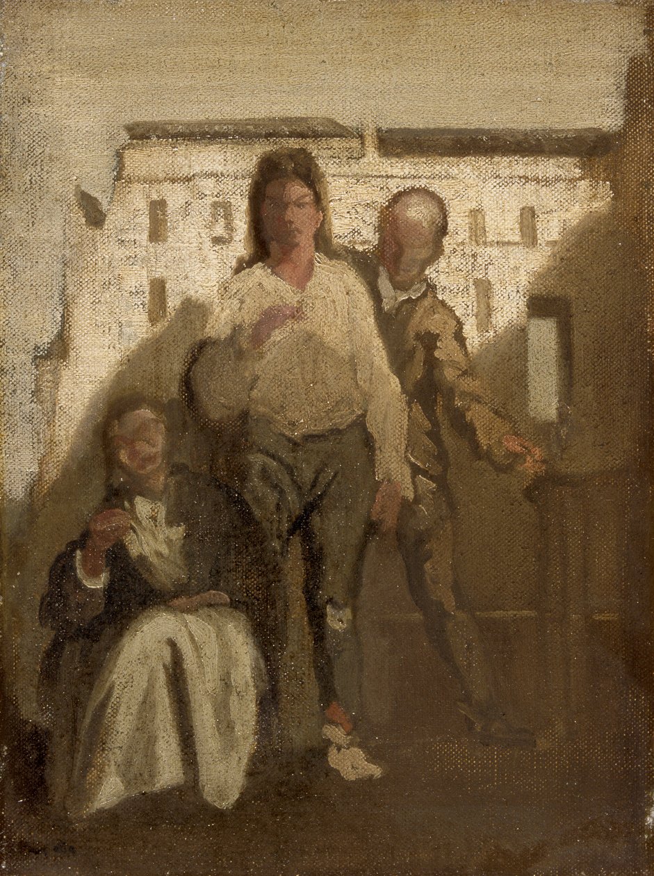 „Cartouche elfoglalása”, 1905-1910 alkotó: James Pryde