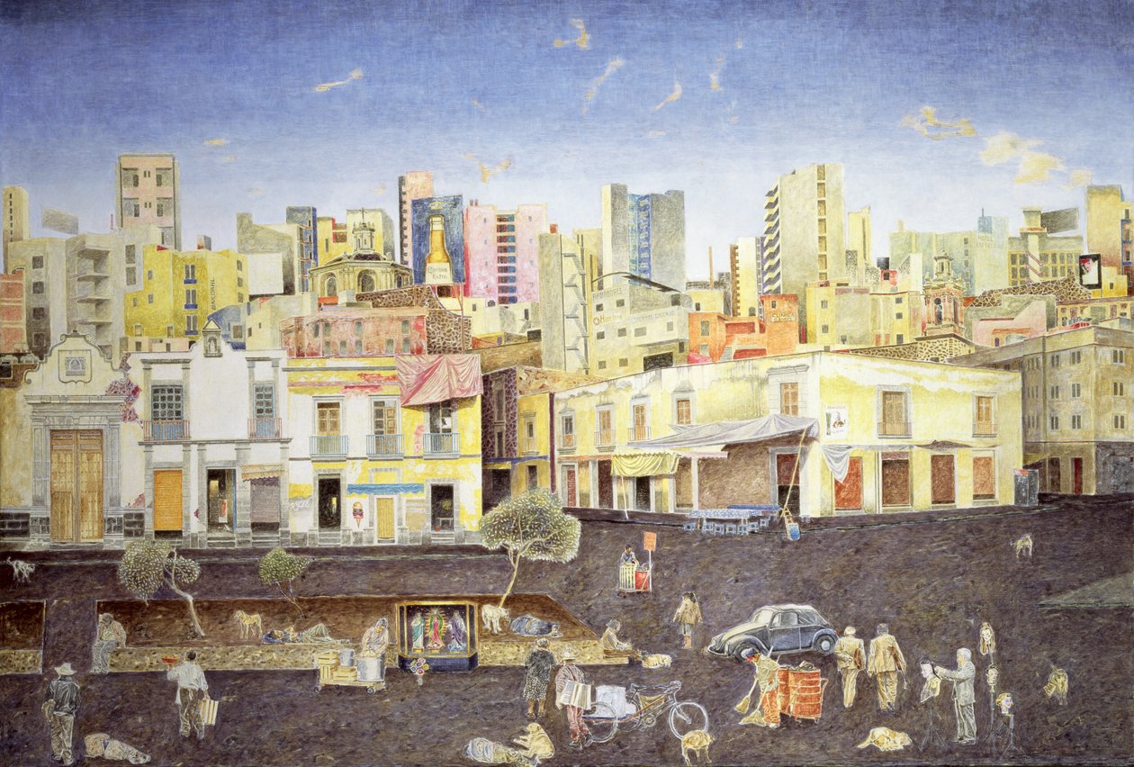 Fodrász a Plaza Roldanban, 2001 alkotó: James Reeve