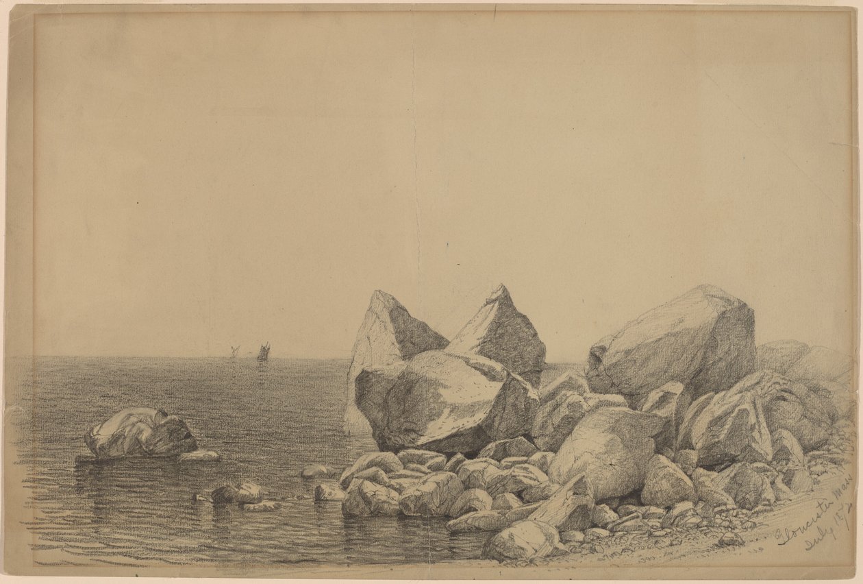 Gloucester, Massachusetts alkotó: James Renwick Brevoort