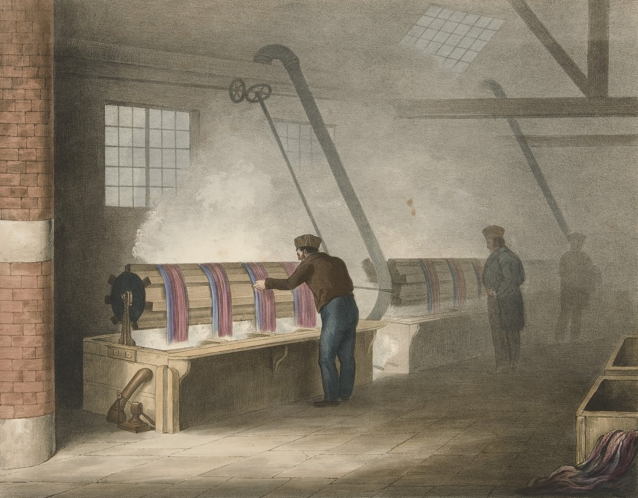 Dying, Progress of Cotton No. 11, pub. 1840 alkotó: James Richard Barfoot