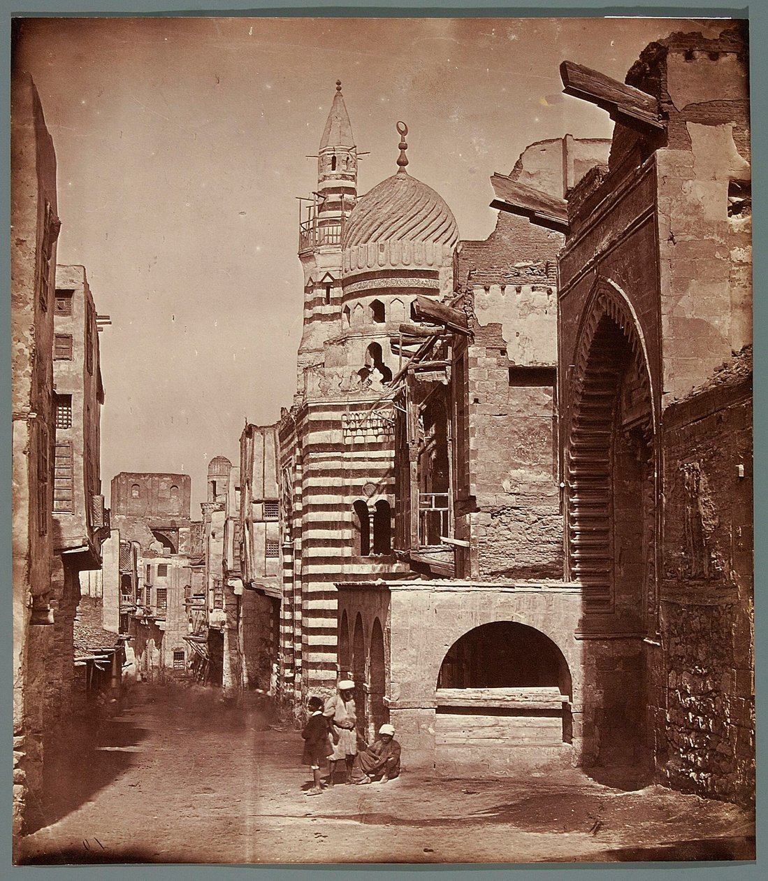 Egyiptom. Kairó. Ajtmisz Al-Badżasi mamlúk emír mecsete (1383/1384) alkotó: James Robertson