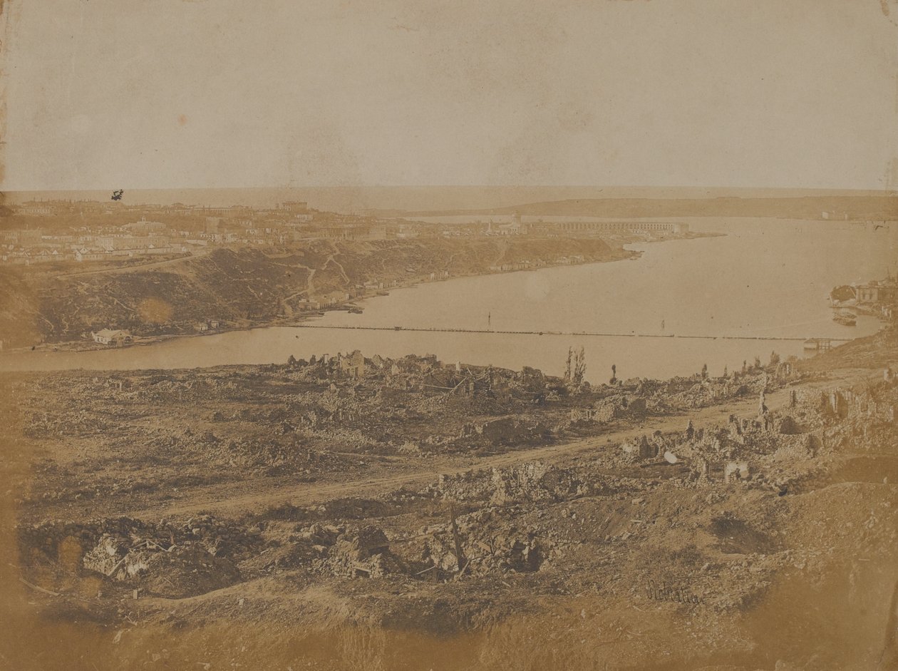 Fort Nicholas, Szevasztopol, 1855 alkotó: James Robertson