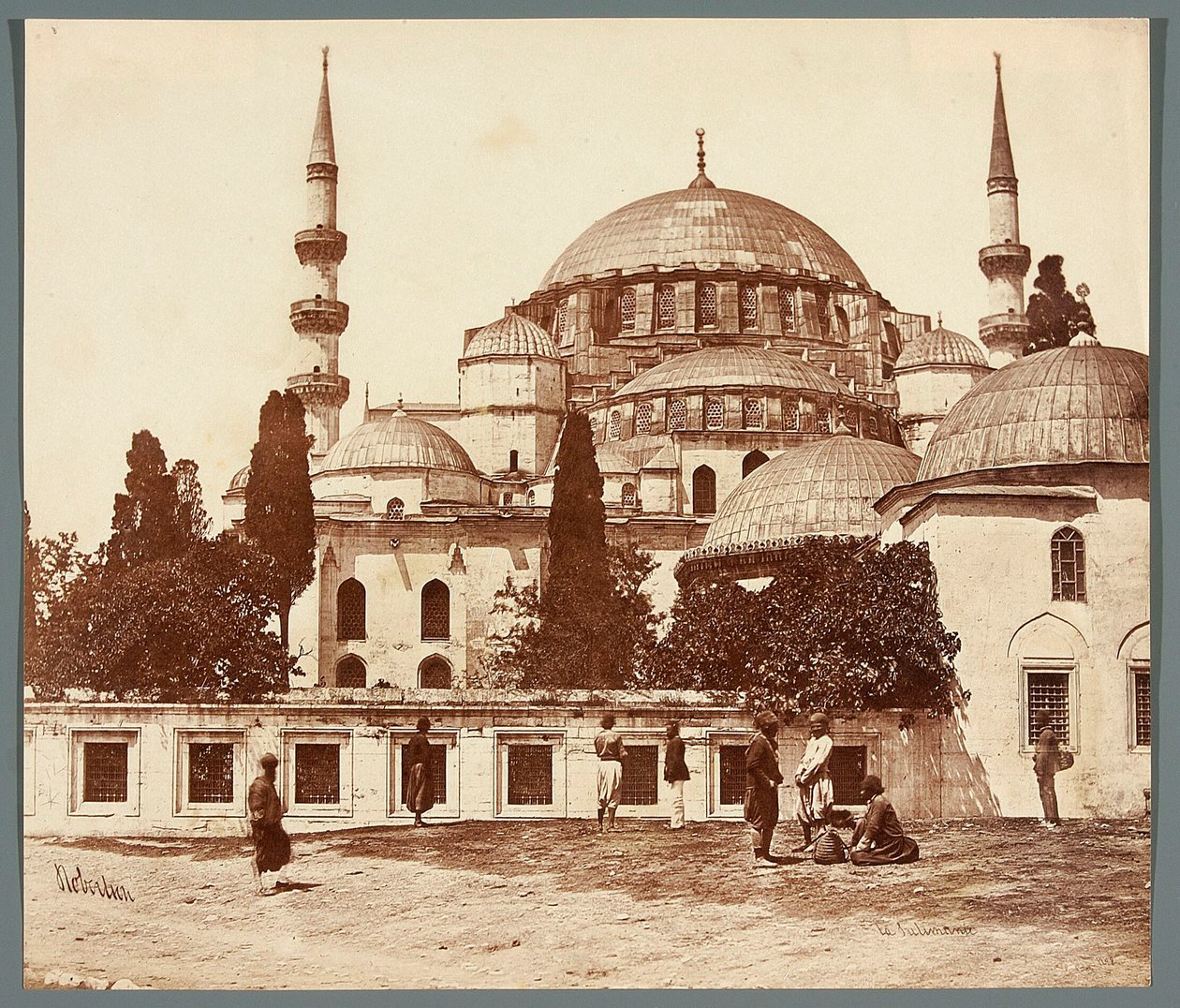 „La Sulimanie” [Isztambul. Süleymaniye-mecset] alkotó: James Robertson