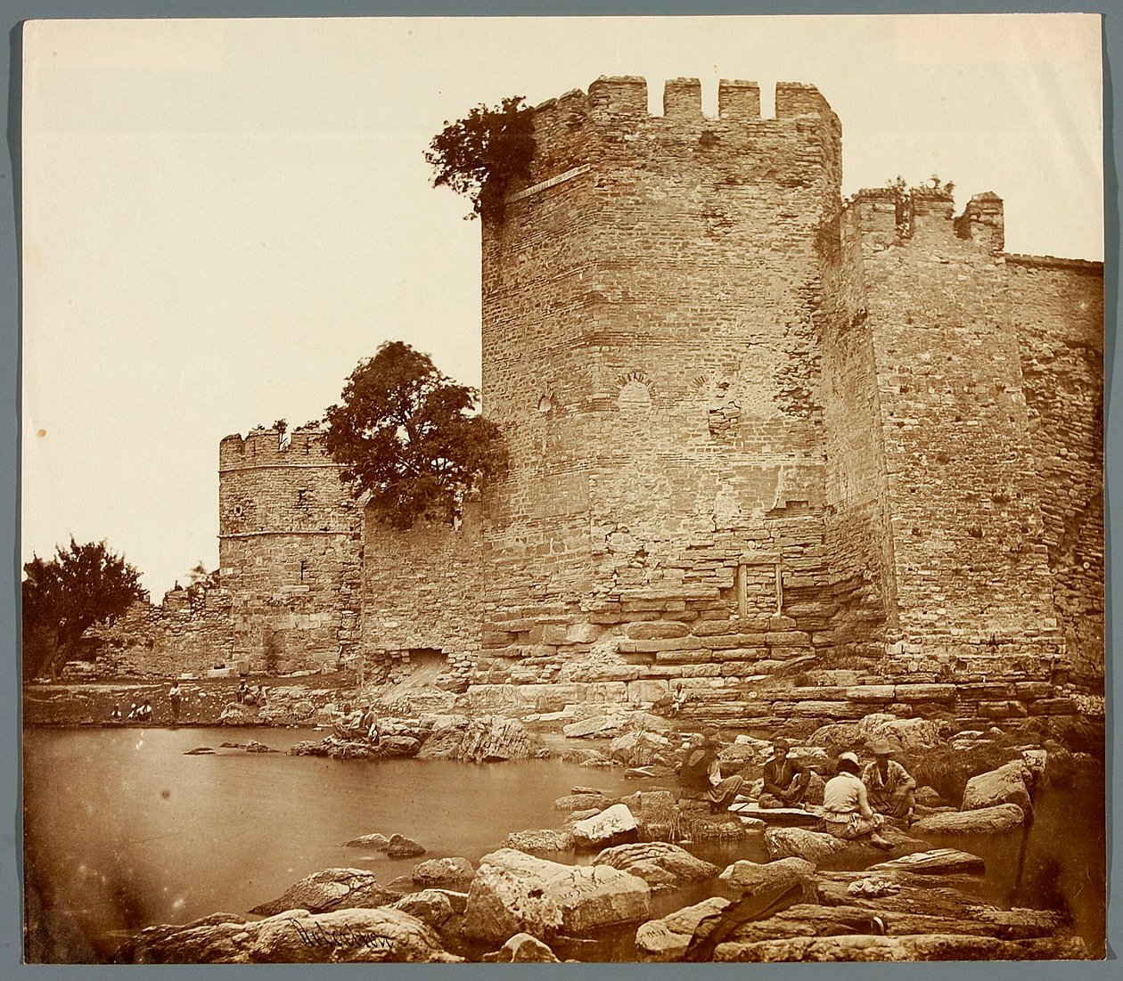 „A hét torony” [Isztambul. Hét torony - a városfalak része] alkotó: James Robertson