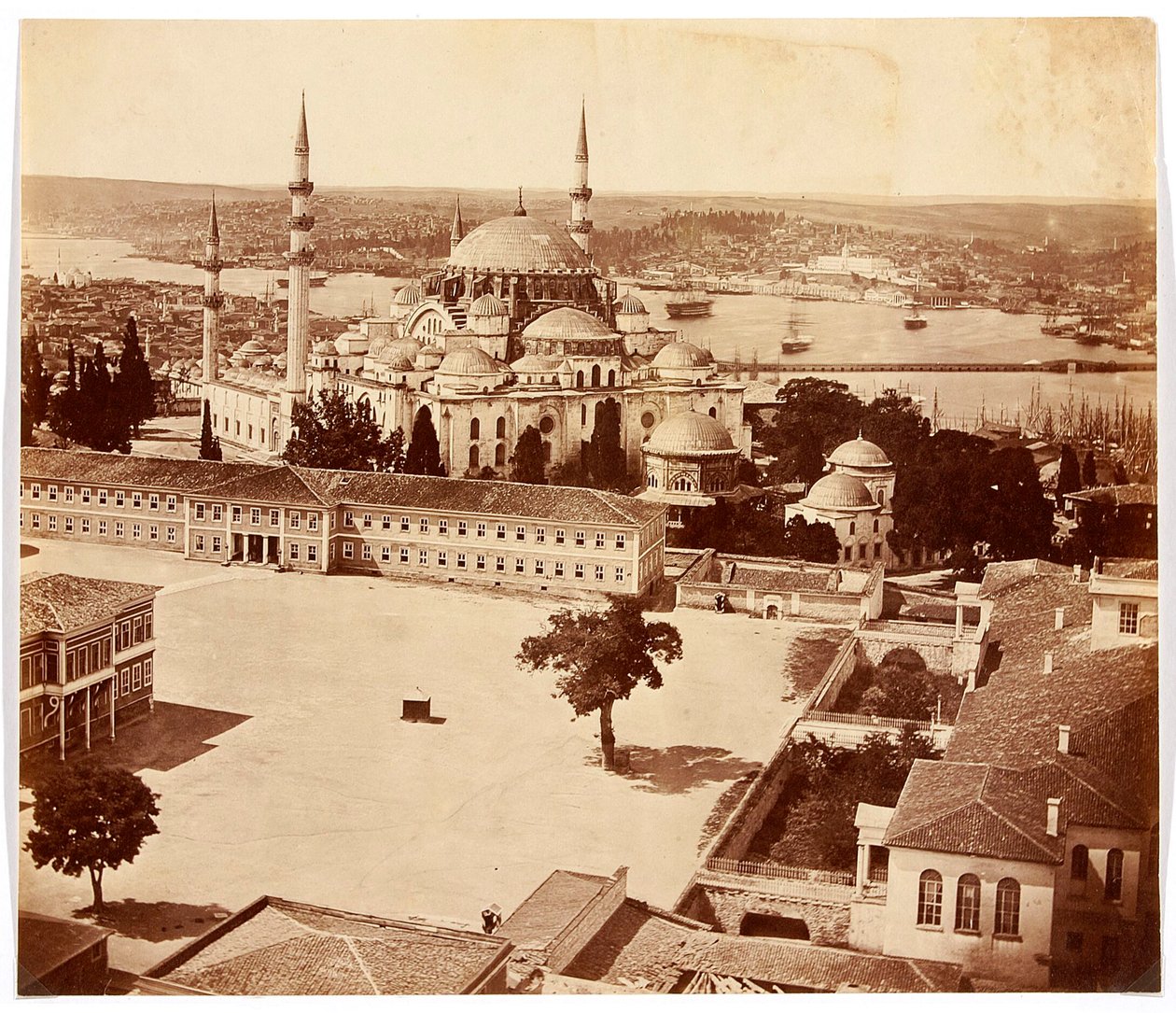 Isztambul. Sülejmánije mecset alkotó: James Robertson