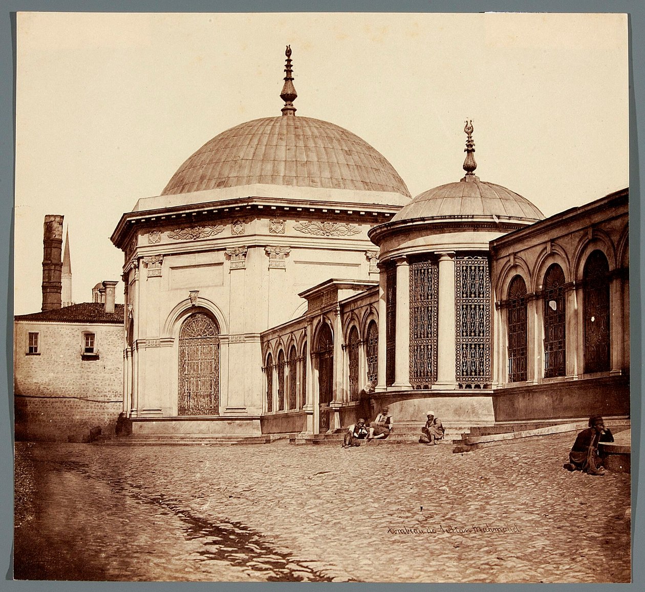 Mahmud szultán síremléke [Isztambul. Mahmud szultán síremléke] alkotó: James Robertson