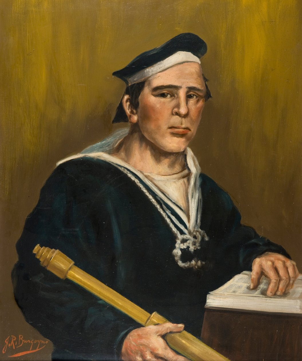 Robert Annan (1834-1867) (olaj a fedélzeten) alkotó: James Ross Burgoyne