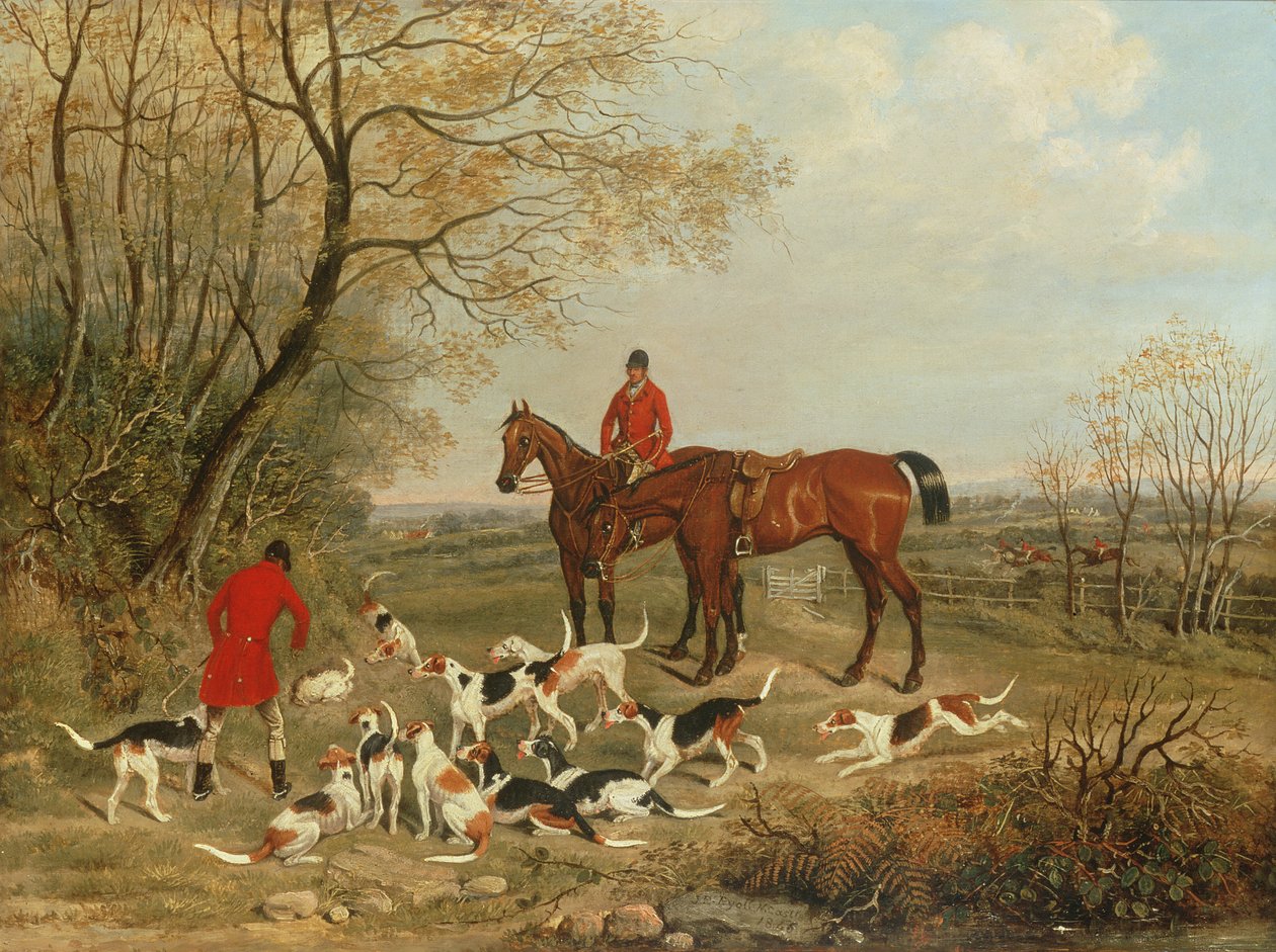Földre ment, 1846 alkotó: James Russell Ryott