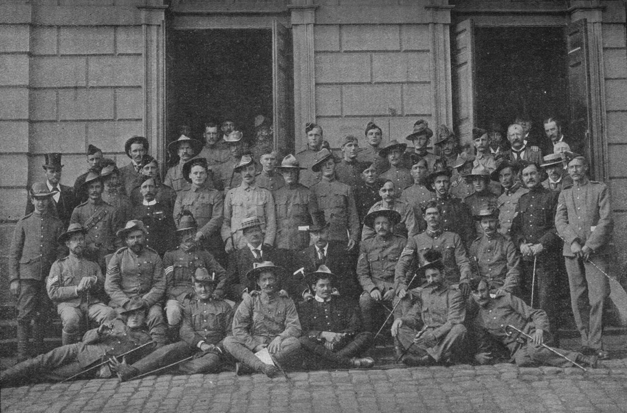 "A gyarmatiak látogatása Windsorban", 1902 alkotó: James Russell and Sons