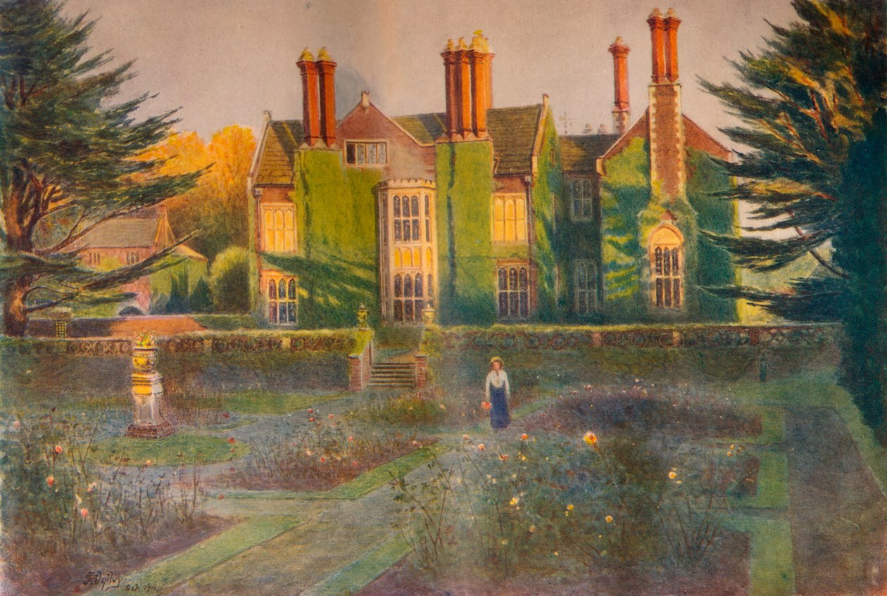 „Baynards, a rózsakertből”, 1911, 1914 alkotó: James S Ogilvy