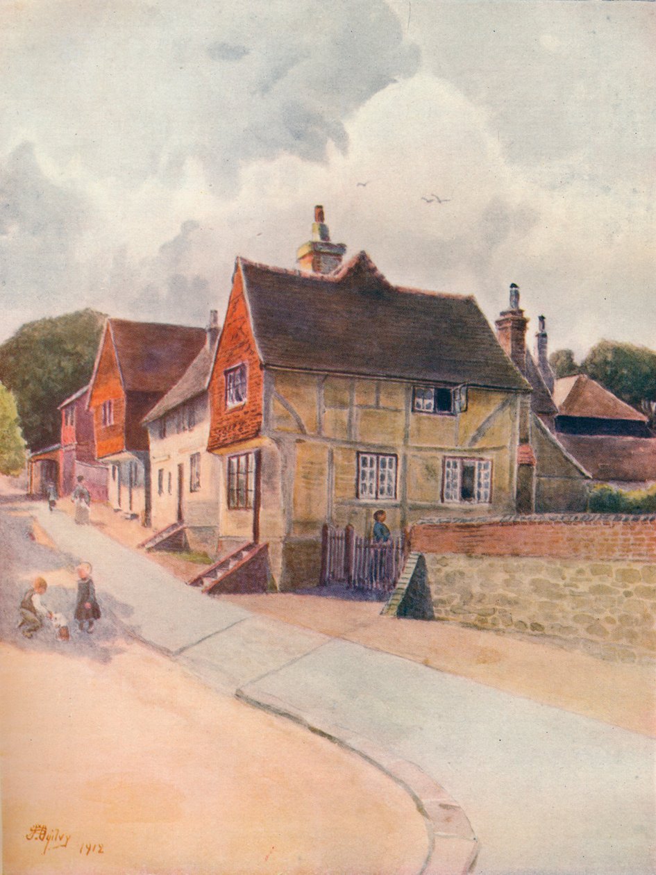 „Blechingley”, 1912, 1914 alkotó: James S Ogilvy