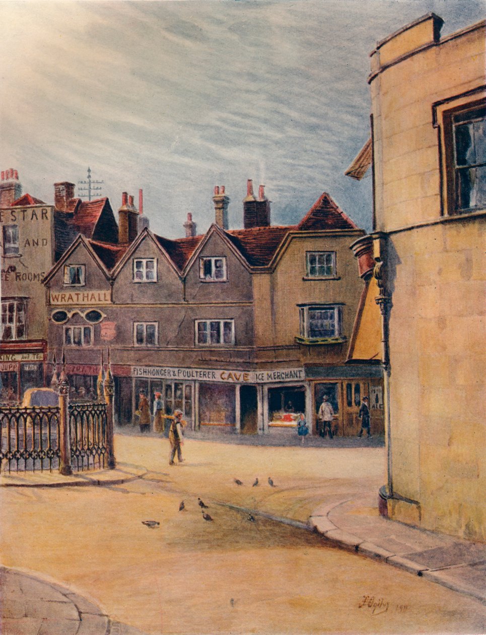 „Coronation Stone, Kingston”, 1911, 1914 alkotó: James S Ogilvy