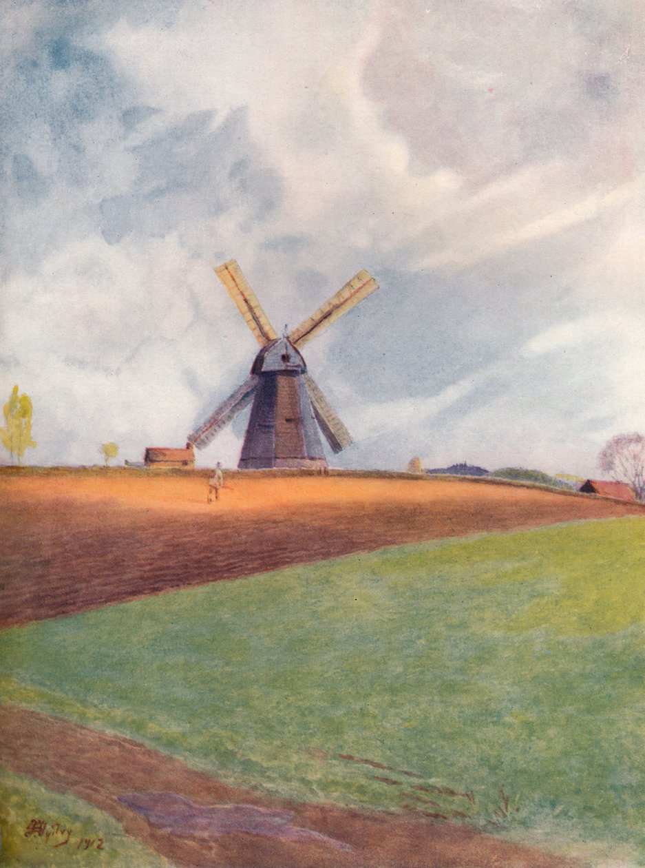 "Shiremark malom, Capel", 1912, 1914 alkotó: James S Ogilvy