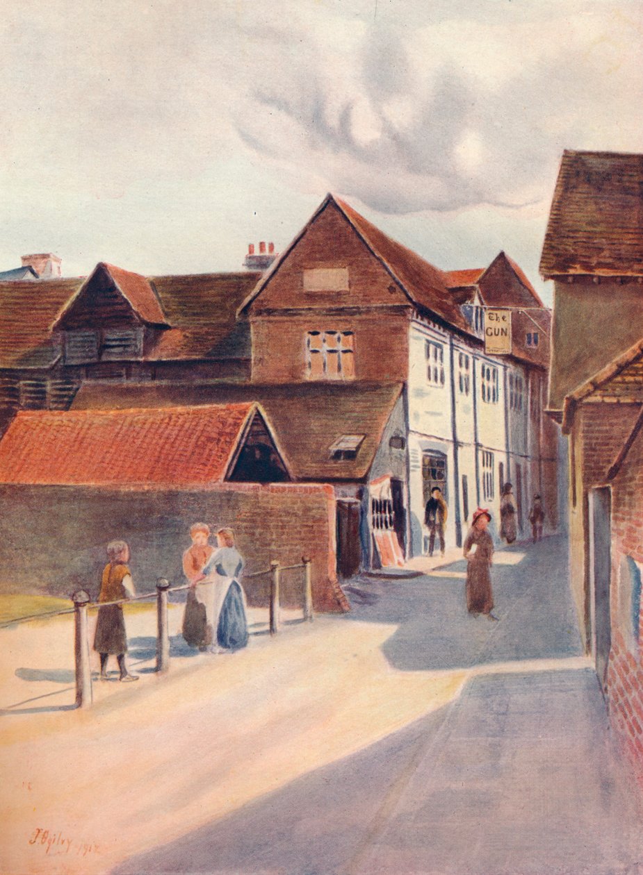 "The Markis of Granby, Dorking", 1912, 1914 alkotó: James S Ogilvy