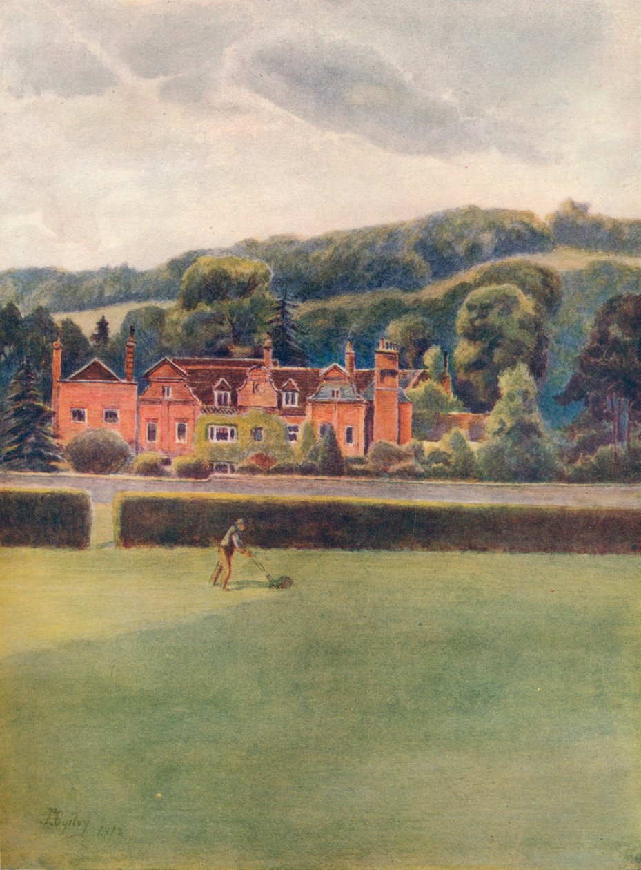 "The Old House, Mickelham", 1913, 1914 alkotó: James S Ogilvy