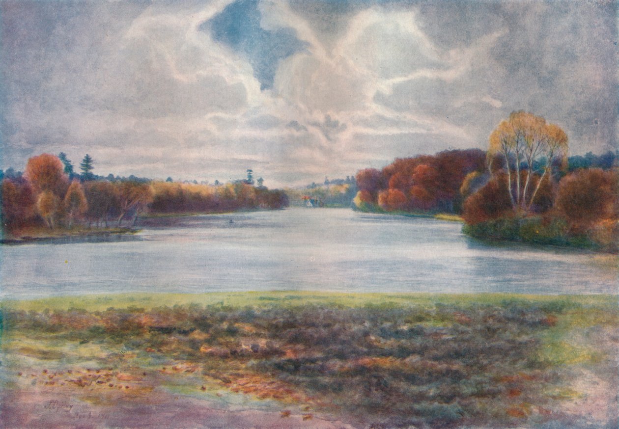 „Virginia Water”, c1911, 1914. alkotó: James S Ogilvy