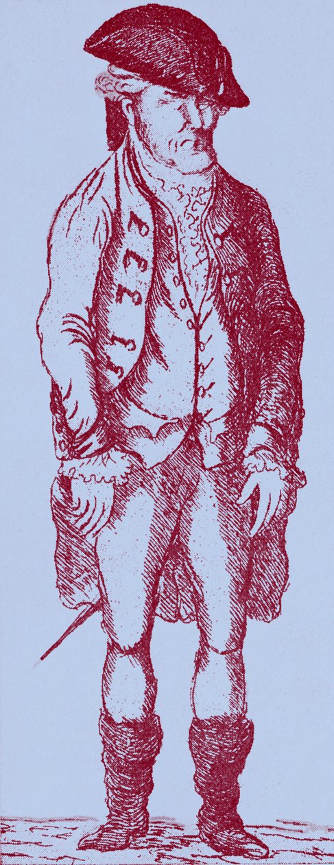 John Wilkes - James Sayers karikatúrájából alkotó: James Sayers