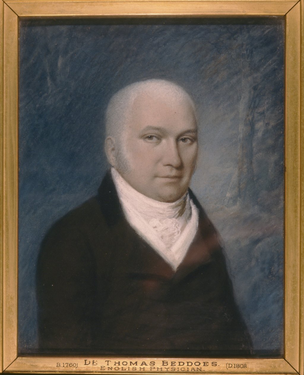 Dr Thomas Beddoes (akvarell papíron) alkotó: James Sharples