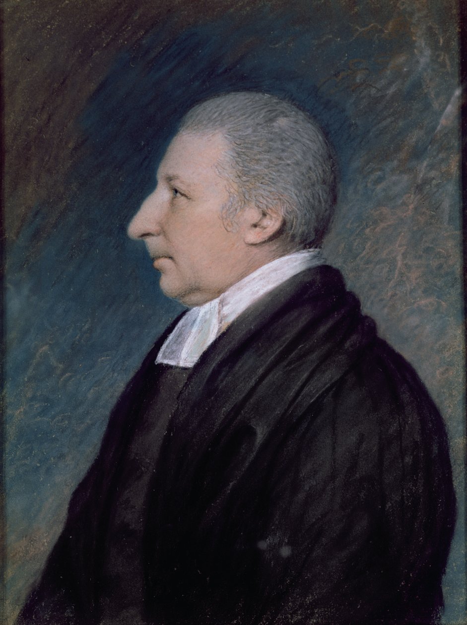 Rowland Hill tiszteletes, angol prédikátor alkotó: James Sharples