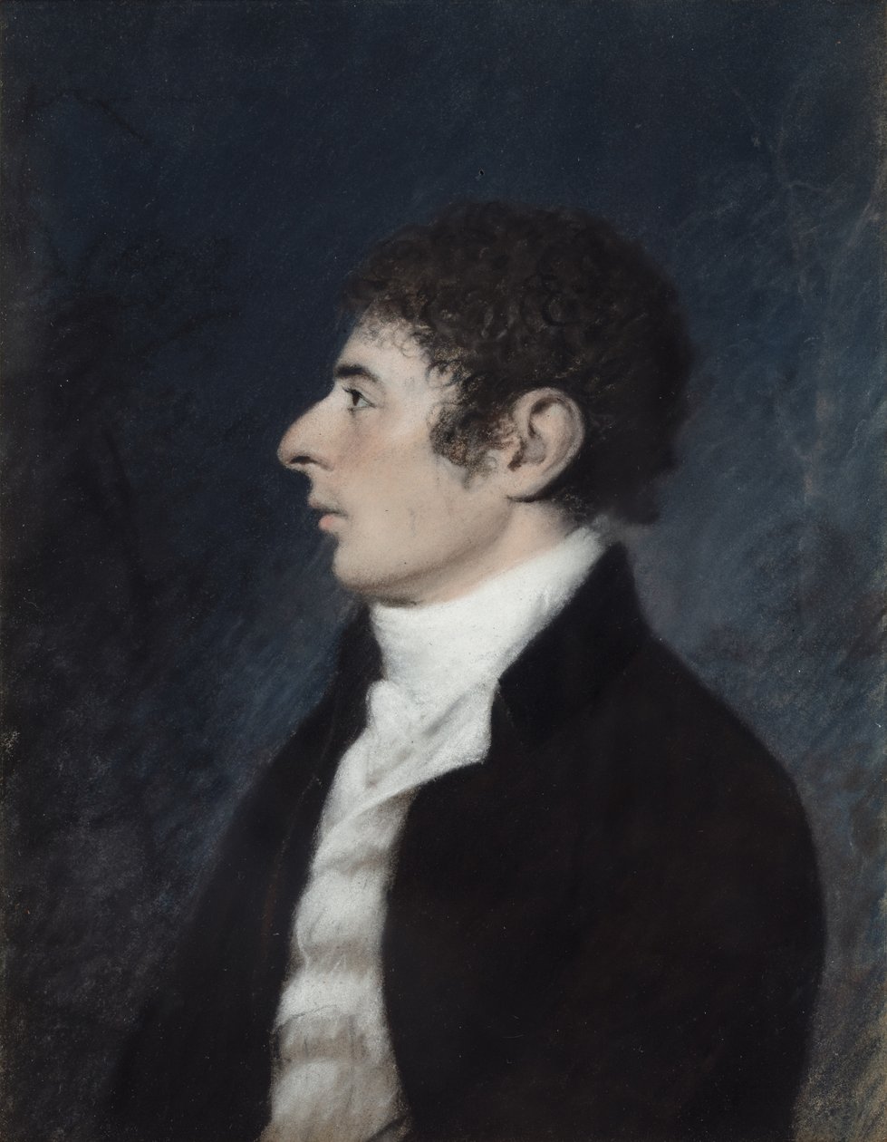 Robert Southey, 1792 körül (pasztell, papíron) alkotó: James Sharples