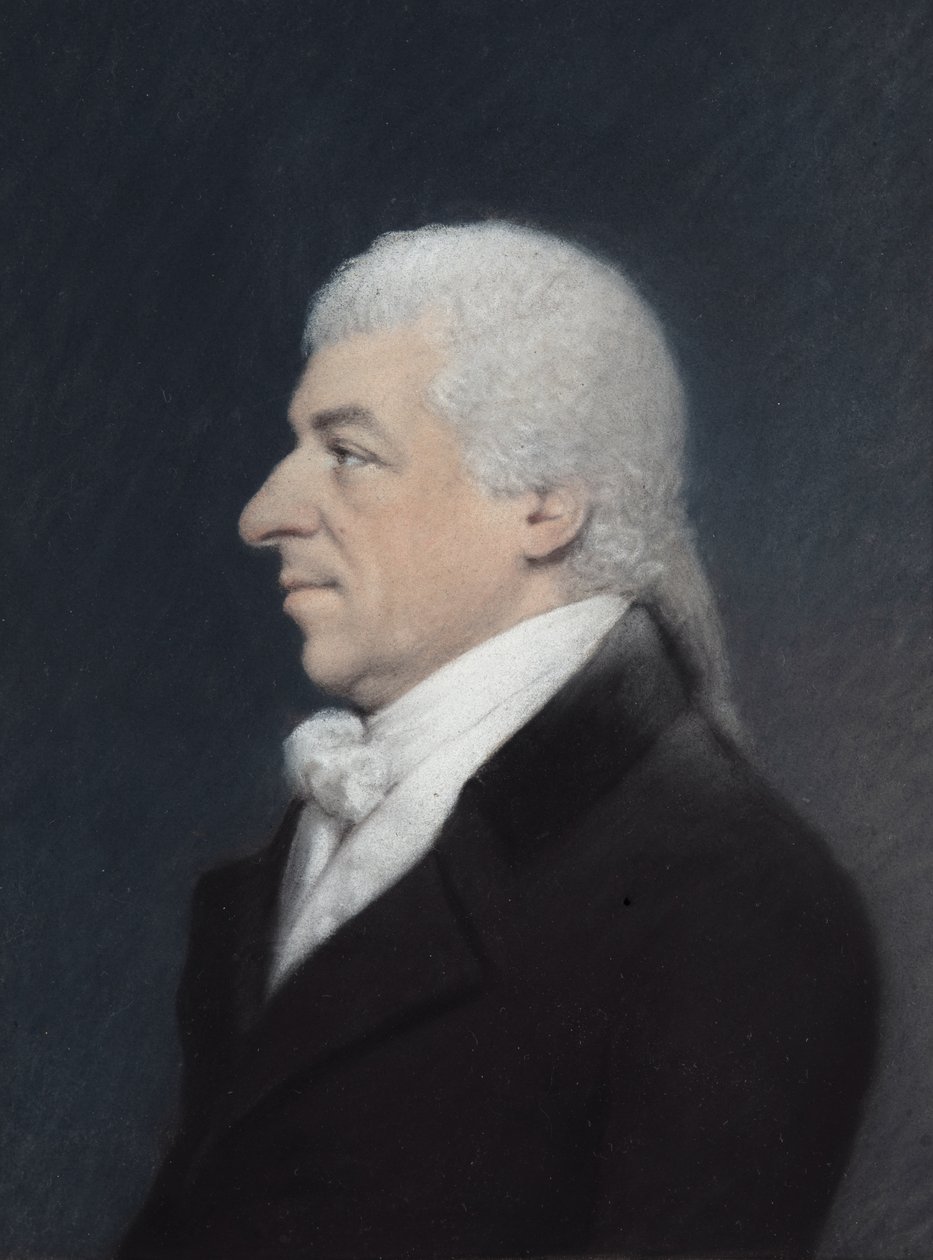 Sir William Blissart (pasztell szürke papíron) alkotó: James Sharples