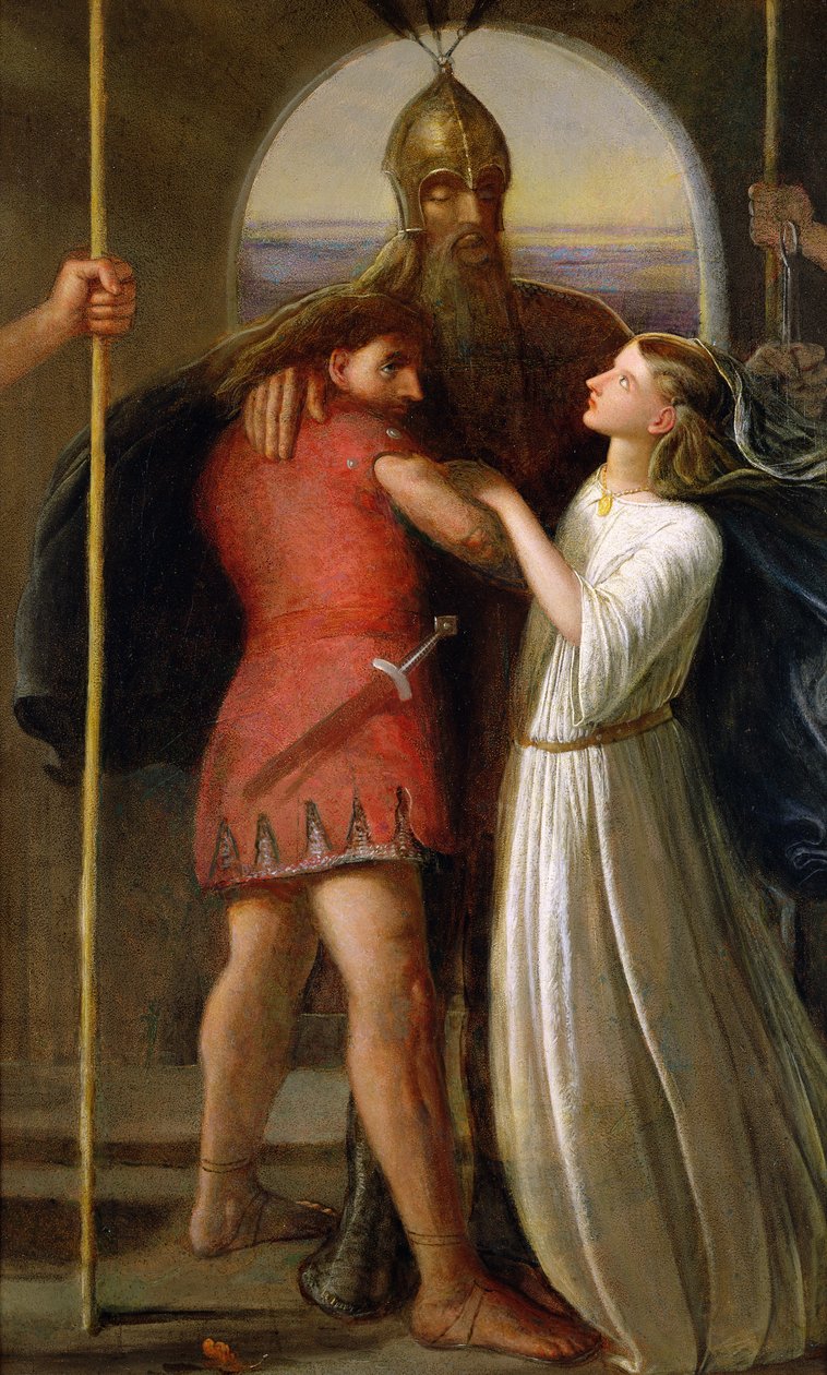 Siward gróf halála alkotó: James Smetham