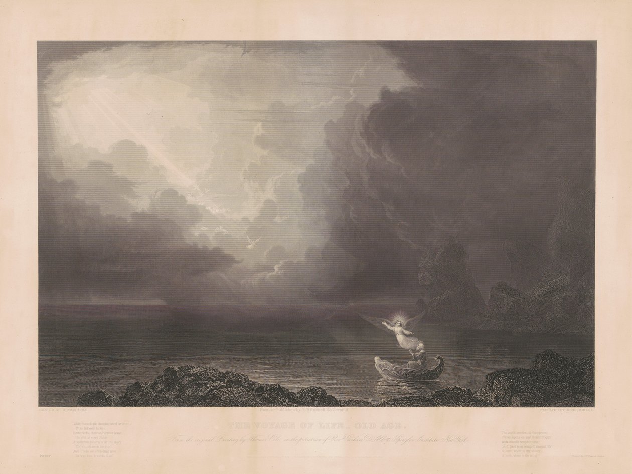 Az életút: Öregség alkotó: James Smillie, after Thomas Cole