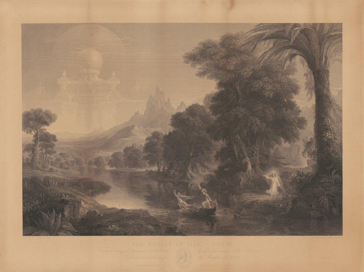 Az életút: Ifjúság alkotó: James Smillie, after Thomas Cole