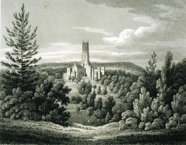 Fonthill apátság a Beaconból alkotó: James Storer