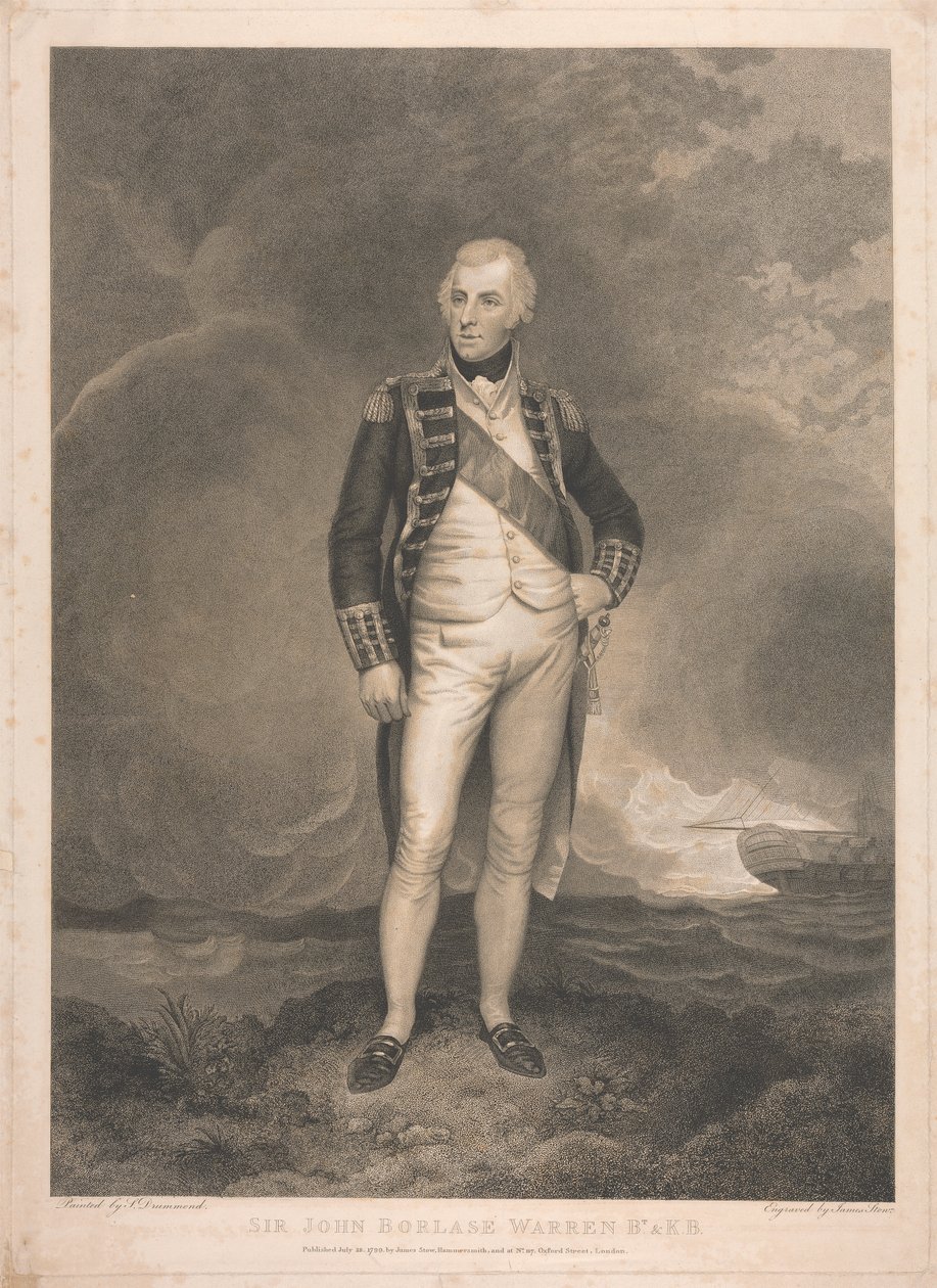 Sir John Borlase Warren alkotó: James Stow