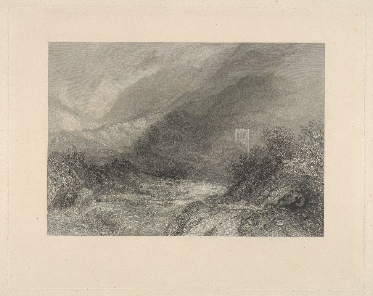 Llanthony, Monmouthshire alkotó: James T. Willmore