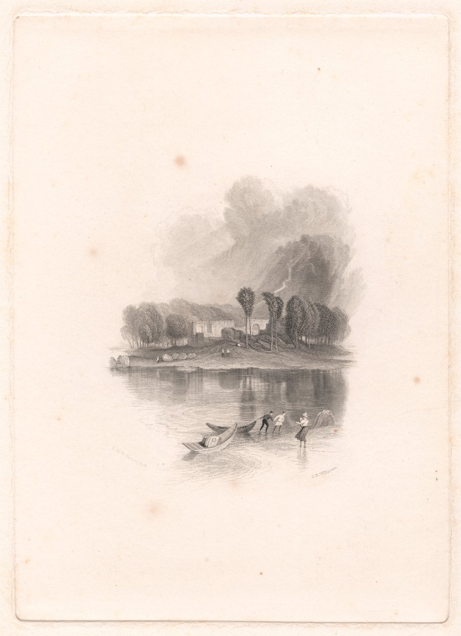 Lochmaben kastély alkotó: James T. Willmore