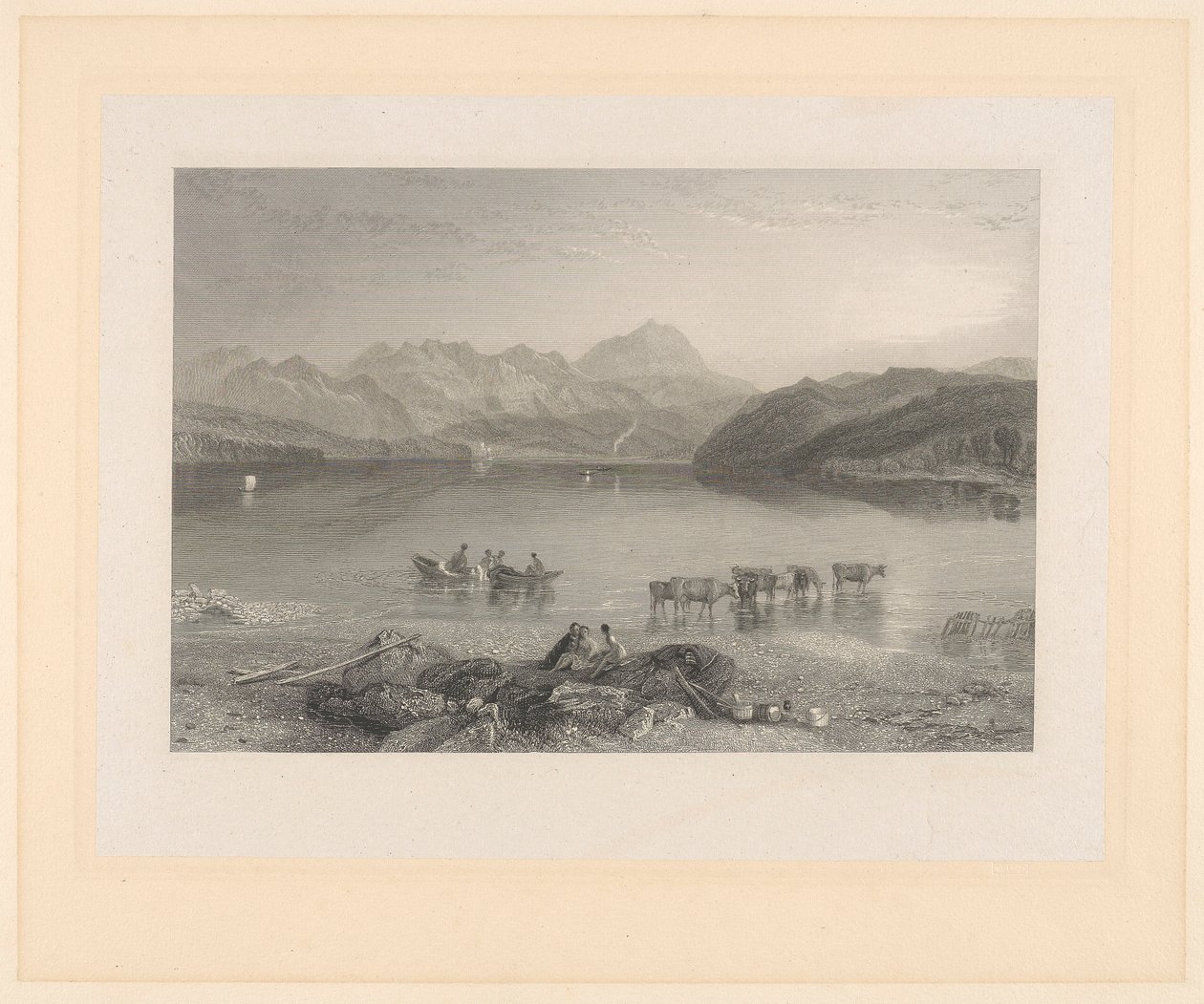 Ullswater, Cumberland alkotó: James T. Willmore