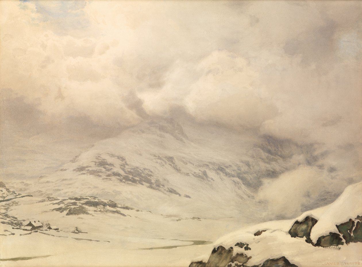 A hó és a felhő világa alkotó: James Thomas Watts