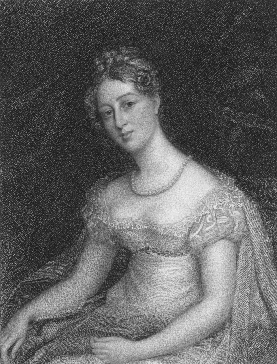 A helyes tisztelt hölgy Anne Beckett, 1829. alkotó: James Thomson