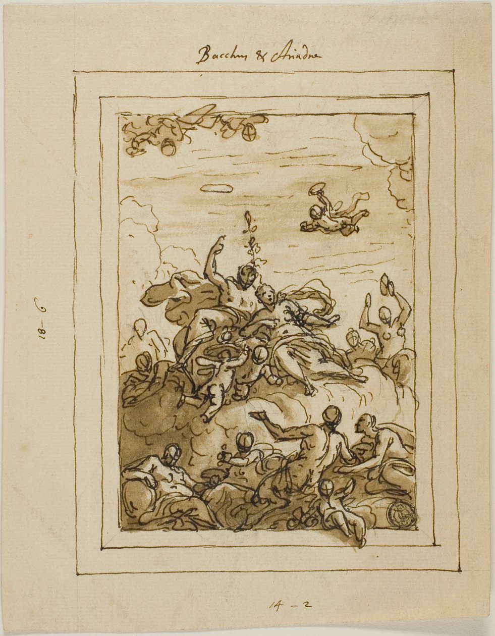 Bacchus és Ariadné alkotó: James Thornhill